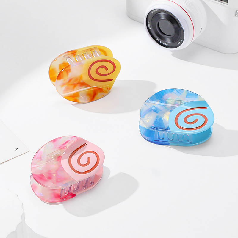 6*4 cm Cute Acetate Clips Acetate Clips Accessori per donne