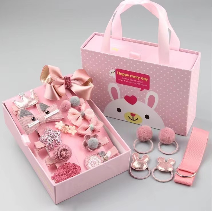 Fermagli per capelli per bambini 18 pezzi/set con confezione regalo